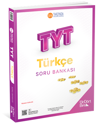 2026 Üç Dört Beş Yayıncılık Tyt Türkçe Soru Bankası