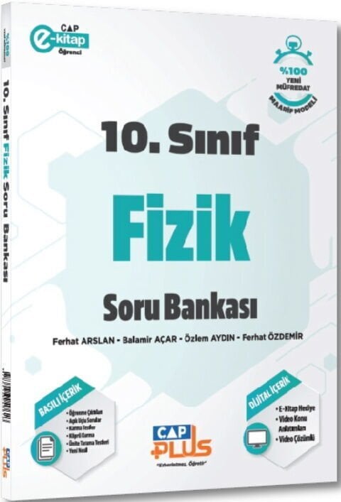 2026 Çap Yayınları 10. Sınıf Fizik Soru Bankası