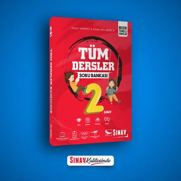 Sınav Yayınları 2.Sınıf Tüm Dersler Soru Bankası