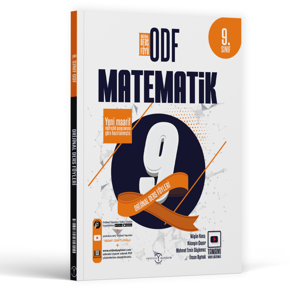 2027 Orijinal Yayınları 9.Sınıf Odf Matematik Fasikül Seti