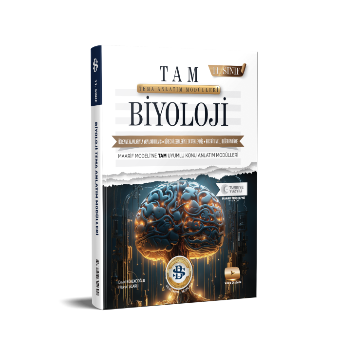 2027 Bilgi Sarmal Yayınları 11.Sınıf Tam Biyoloji Tema Modüler Konu Anlatım Fasikül Seti
