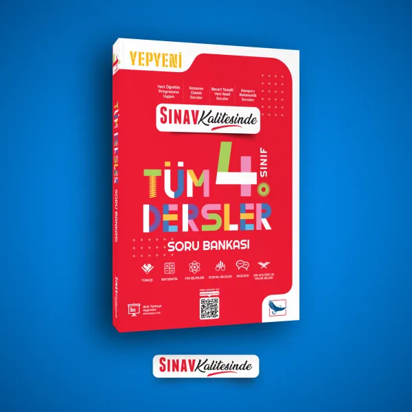 Sınav Yayınları 4.Sınıf Tüm Dersler Soru Bankası