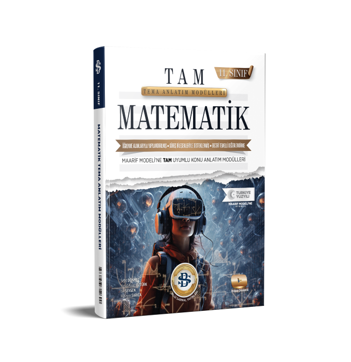 2027 Bilgi Sarmal Yayınları 11.Sınıf Tam Matematik Tema Modüler Konu Anlatım Fasikül Seti