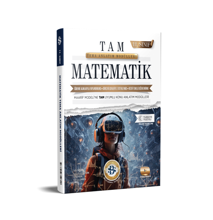 2027 Bilgi Sarmal Yayınları 11.Sınıf Tam Matematik Tema Modüler Konu Anlatım Fasikül Seti
