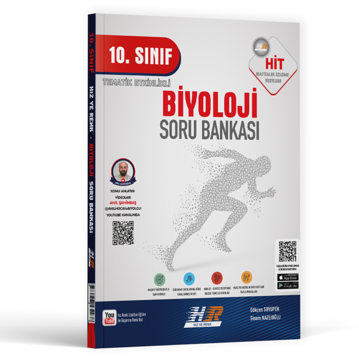 2026 Hız ve Renk Yayınları 10.Sınıf Biyoloji Soru Bankası