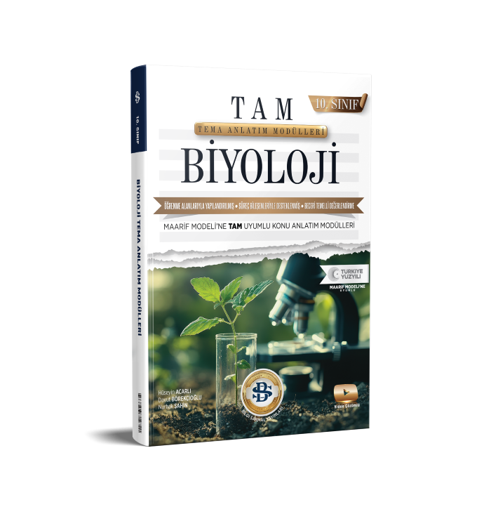 2027 Bilgi Sarmal Yayınları 10.Sınıf Tam Biyoloji Tema Modüler Konu Anlatım Fasikül Seti