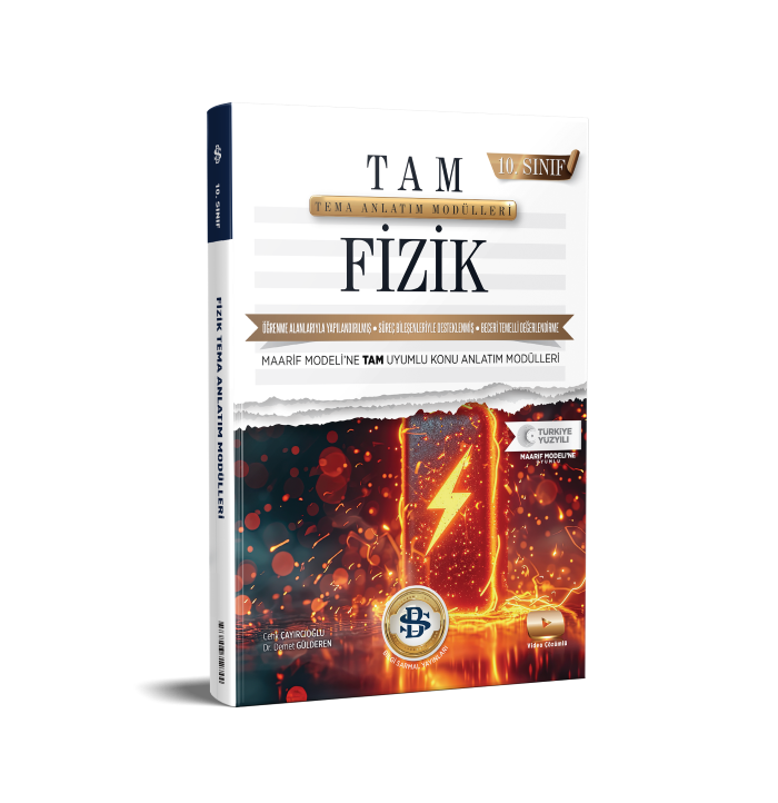 2027 Bilgi Sarmal Yayınları 10.Sınıf Tam Fizik Tema Mödüler Konu Anlatım Fasikül Seti