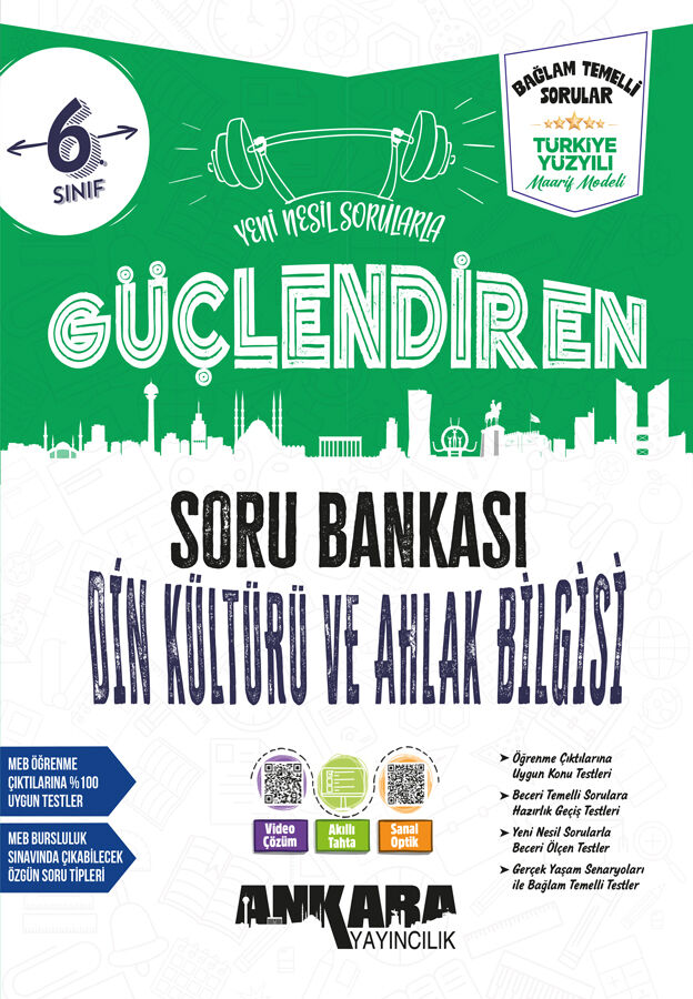 2027 Ankara Yayıncılık 6. Sınıf Din Kültürü ve Ahlak Bilgisi Güçlendiren Soru Bankası Bağlam Temelli Sorular