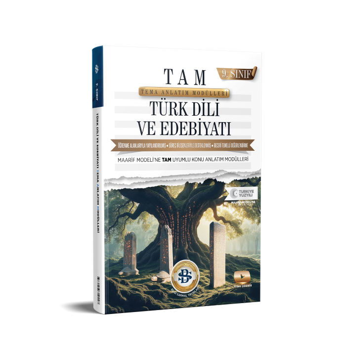 2027 Bilgi Sarmal Yayınları 9.Sınıf Tam Türk Dili ve Edebiyatı Tema Mödüler Konu Anlatım Fasikül Seti
