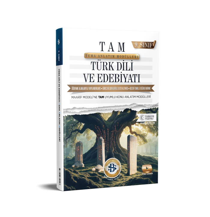 2027 Bilgi Sarmal Yayınları 9.Sınıf Tam Türk Dili ve Edebiyatı Tema Mödüler Konu Anlatım Fasikül Seti