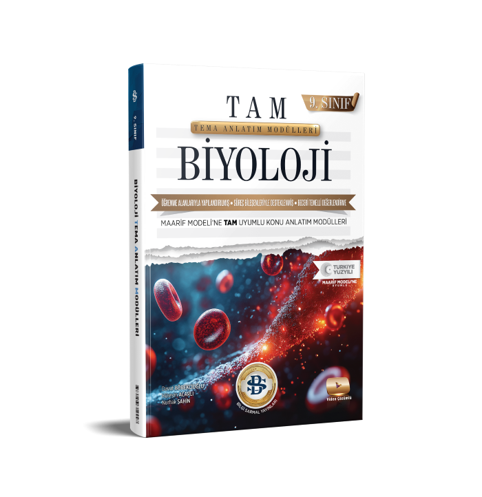 2027 Bilgi Sarmal Yayınları 9.Sınıf Tam Biyoloji Tema Mödüler Konu Anlatım Fasikül Seti