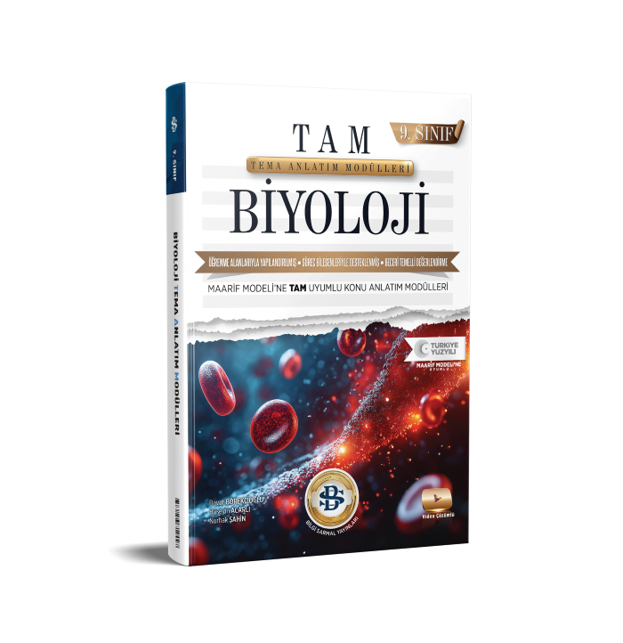 2027 Bilgi Sarmal Yayınları 9.Sınıf Tam Biyoloji Tema Mödüler Konu Anlatım Fasikül Seti