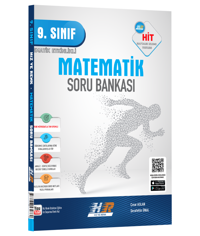 2027 Hız ve Renk Yayınları 9. Sınıf Hit Matematik Soru Bankası