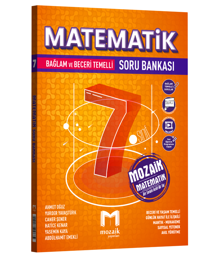 2027 Mozaik Yayınları 7. Sınıf Matematik Soru Bankası