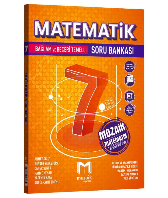 2027 Mozaik Yayınları 7. Sınıf Matematik Soru Bankası
