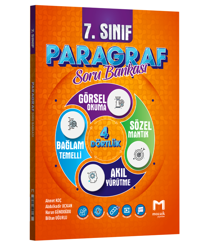 2027 Mozaik Yayınları 7.Sınıf Paragraf Soru Bankası