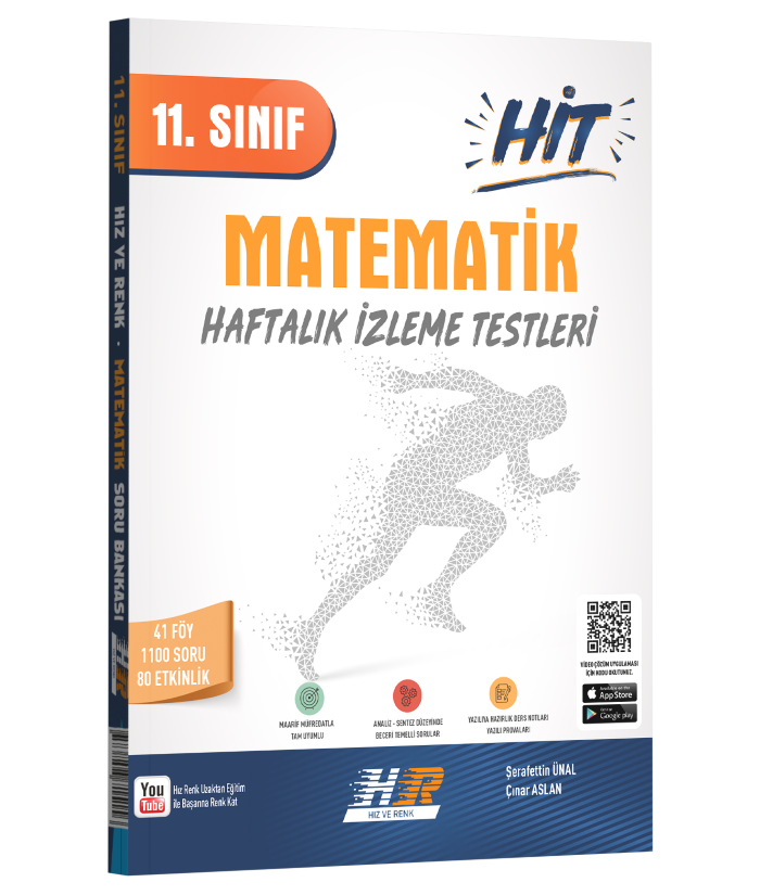 2027 Hız ve Renk Yayınları 11. Sınıf Hit Matematik Soru Bankası