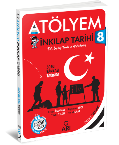Arı Yayıncılık 8.Sınıf Sosyalimo İnkılap Tarihi Atölyem+Yazılı Eki