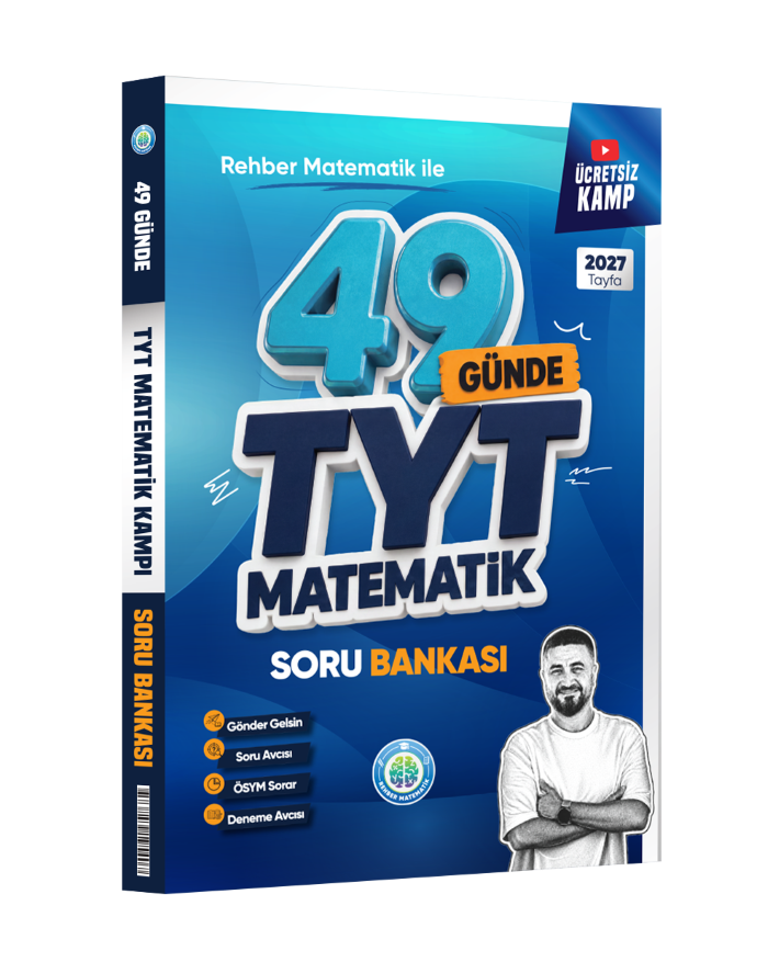 2027 Rehber Matematik Yayınları 49 Günde Tyt Matematik Soru Bankası