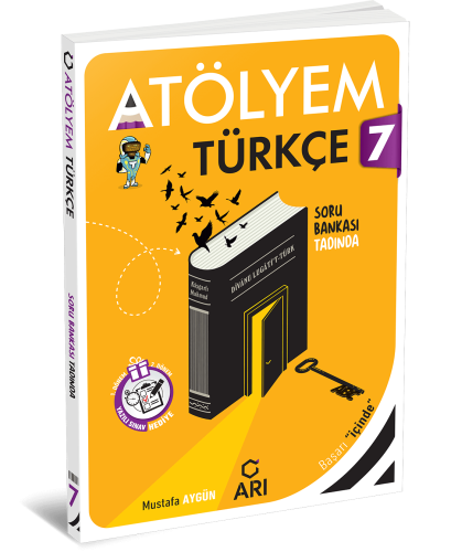 Arı Yayıncılık 7.Sınıf Türkçemino Türkçe Atölyem  + Yazılı Eki