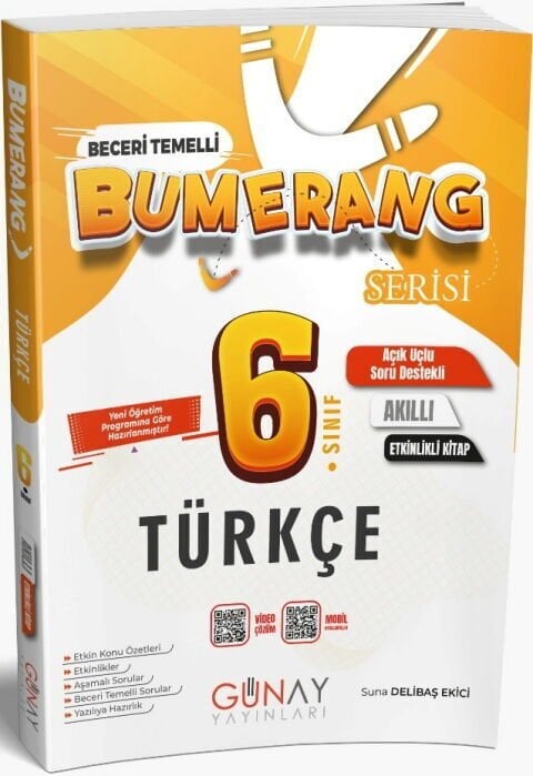 Günay Yayınları 6. Sınıf Bumerang Türkçe 2026