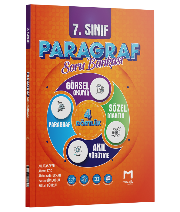 2026 Mozaik Yayınları 7.Sınıf Paragraf Soru Bankası
