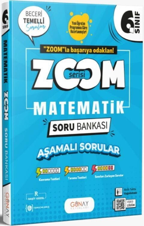 Günay Yayınları 6. Sınıf Zoom Matematik 2026
