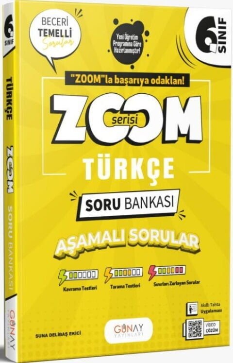 Günay Yayınları 6. Sınıf Zoom Türkçe 2026