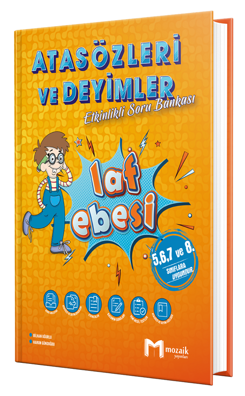 Mozaik Yayınları 5.6.7.ve8.Sınıf Atasözleri Ve Deyimler Etkinlikli Soru Bankası