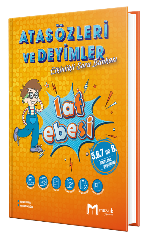Mozaik Yayınları 5.6.7.ve8.Sınıf Atasözleri Ve Deyimler Etkinlikli Soru Bankası