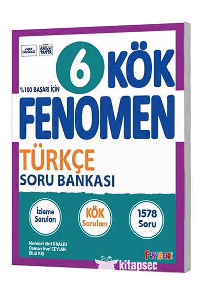 2027 Fenomen Yayıncılık 6.Sınıf Kök Türkçe Soru Bankası