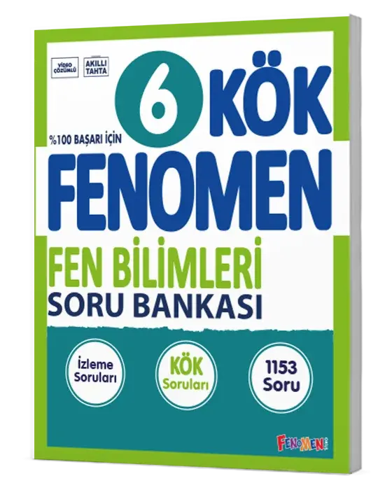 2027 Fenomen Yayıncılık 6.Sınıf Kök Fen Bilimleri Soru Bankası