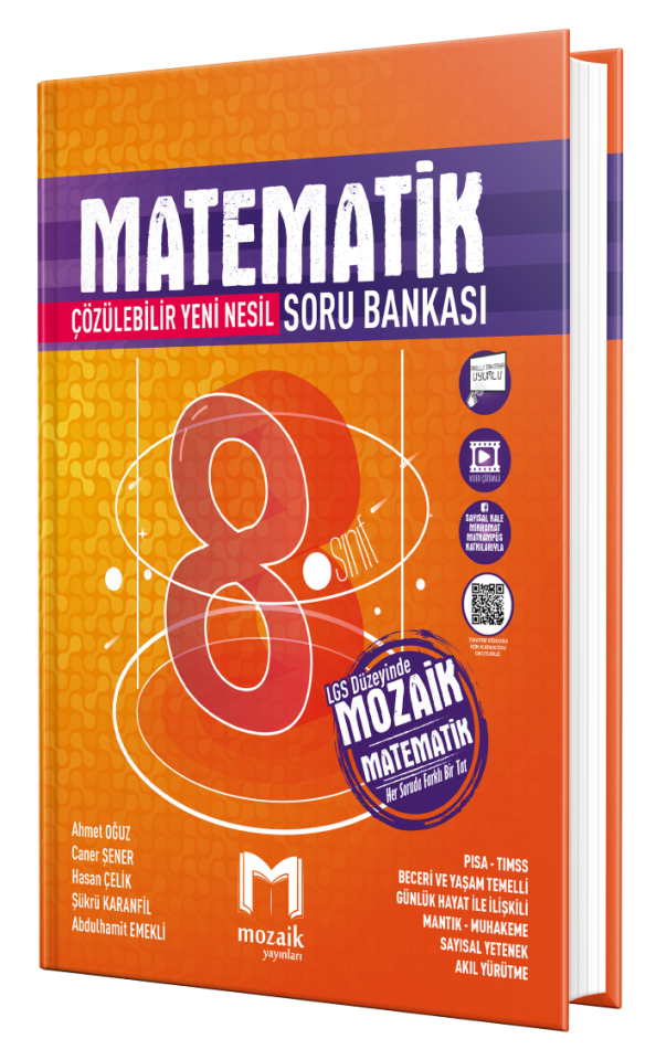 Mozaik Yayınları 8.Sınıf Matematik Soru Bankası