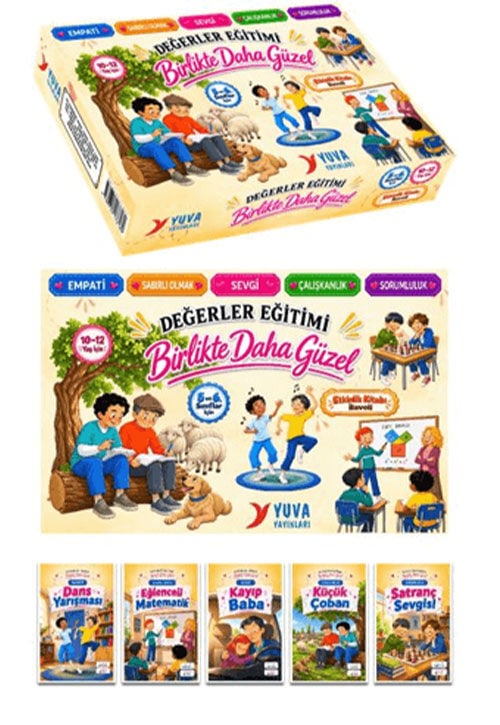 Yuva Yayınları 5. ve 6. Sınıf Değerler Eğitimi - Birlikte Daha Güzel