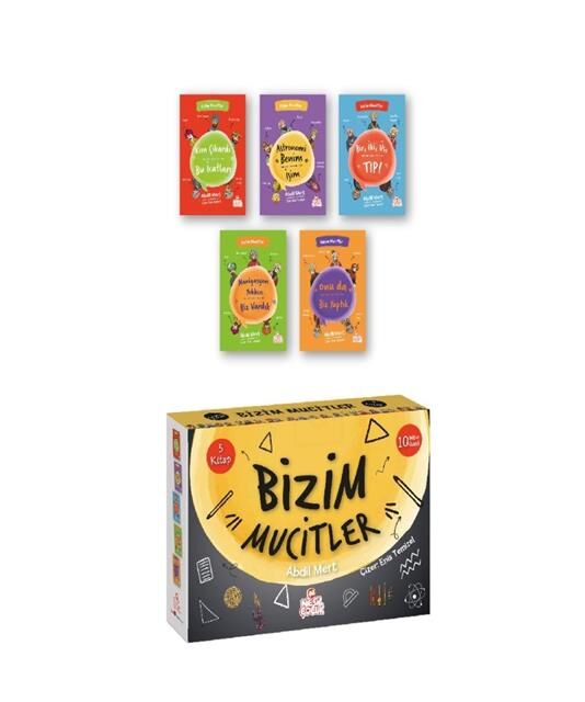Nesil Çocuk Bizim Mucitler Seti 5 Kitap