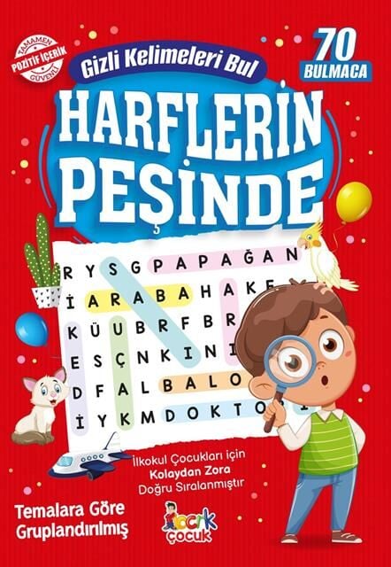 Bıcırık Yayınları Harflerin Peşinde 70 Bulmaca