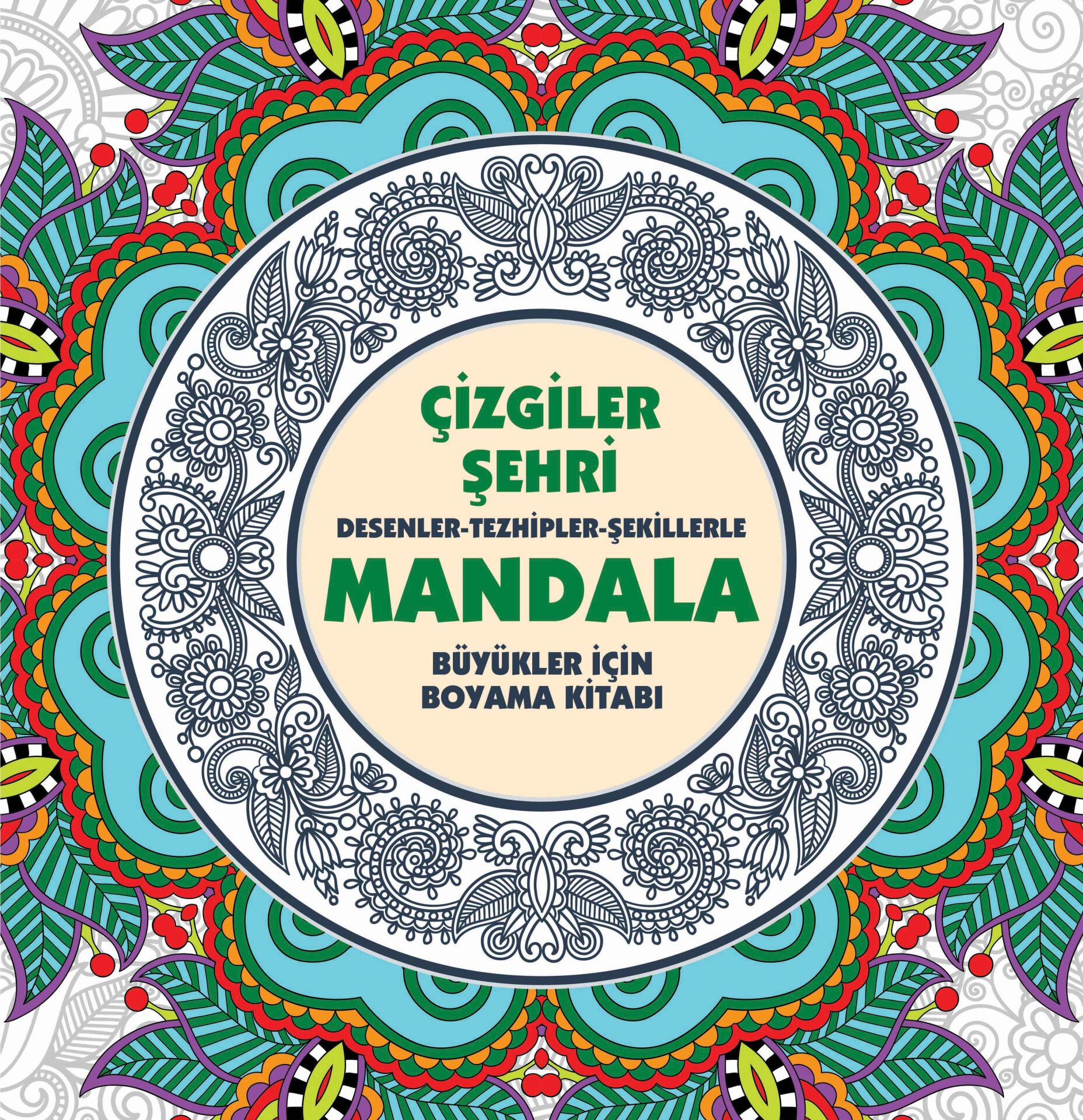 Anonim Yayıncılık Mandala  Çizgiler Şehri