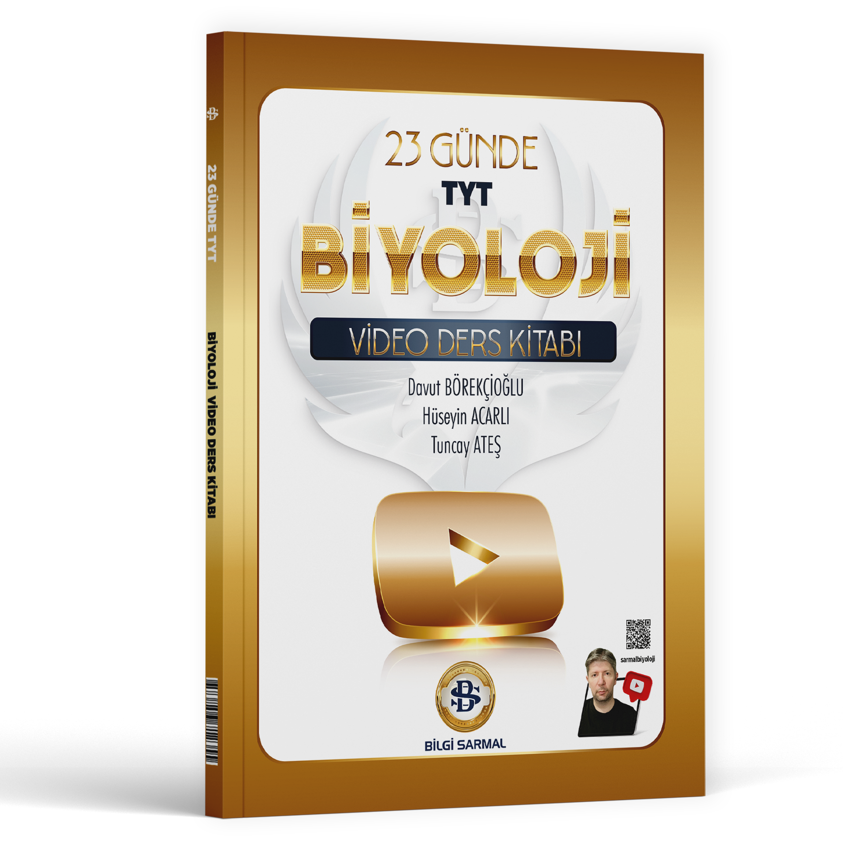 2026 Bilgi Sarmal Yayınları 23 Günde Tyt Biyoloji Video Ders Kitabı