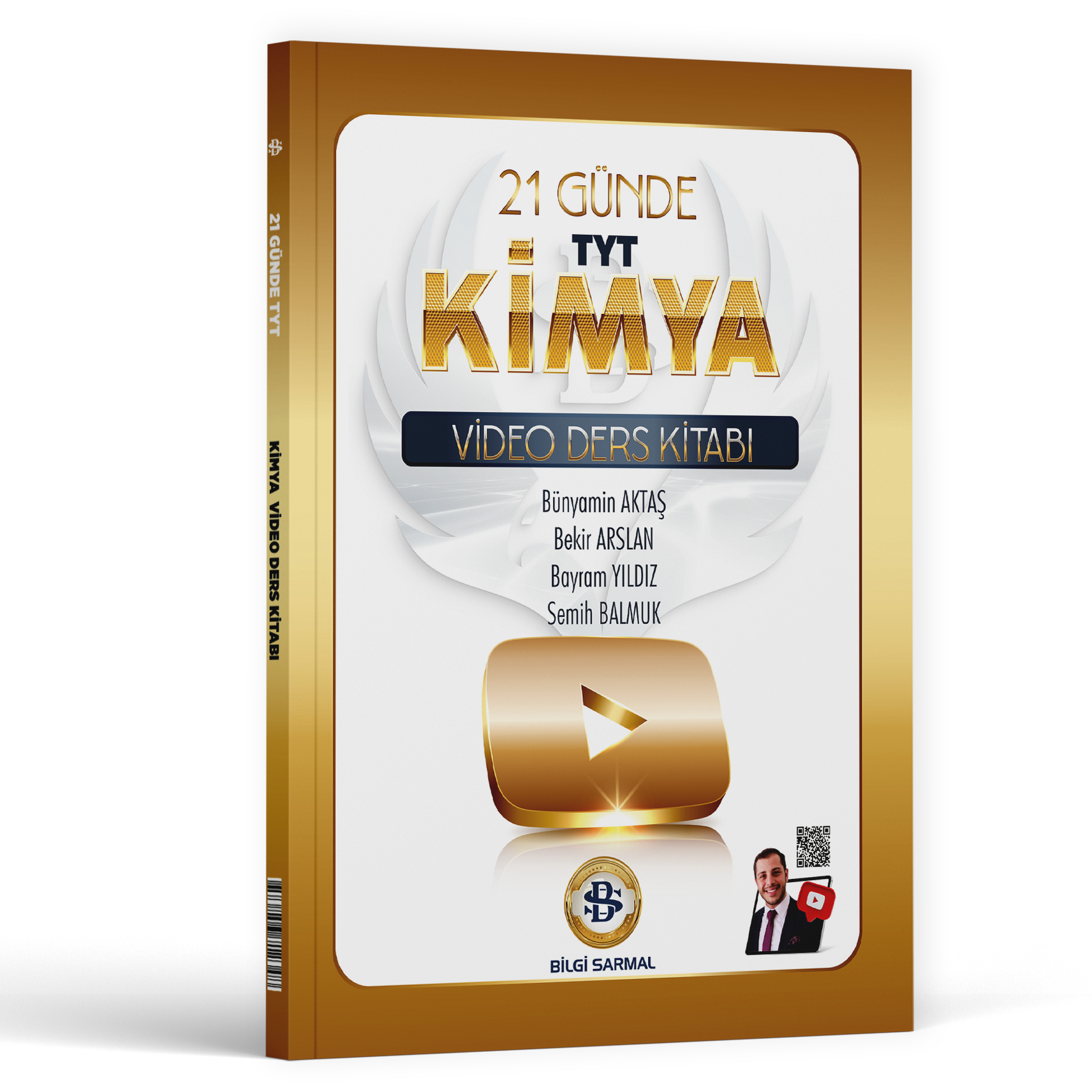 2026 Bilgi Sarmal Yayınları 21 Günde Tyt Kimya Video Ders Kitabı