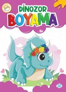 Dokuz Yayınları Neşeli Dinozor Boyama