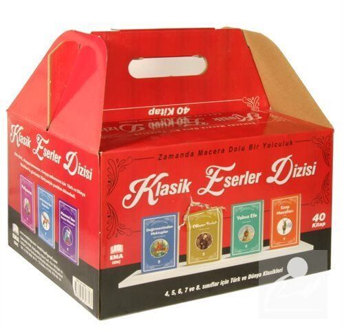 Ema Kitap Klasik Eserler Dizisi 4.5.6.7.8.Sınıf (40 Kitap)