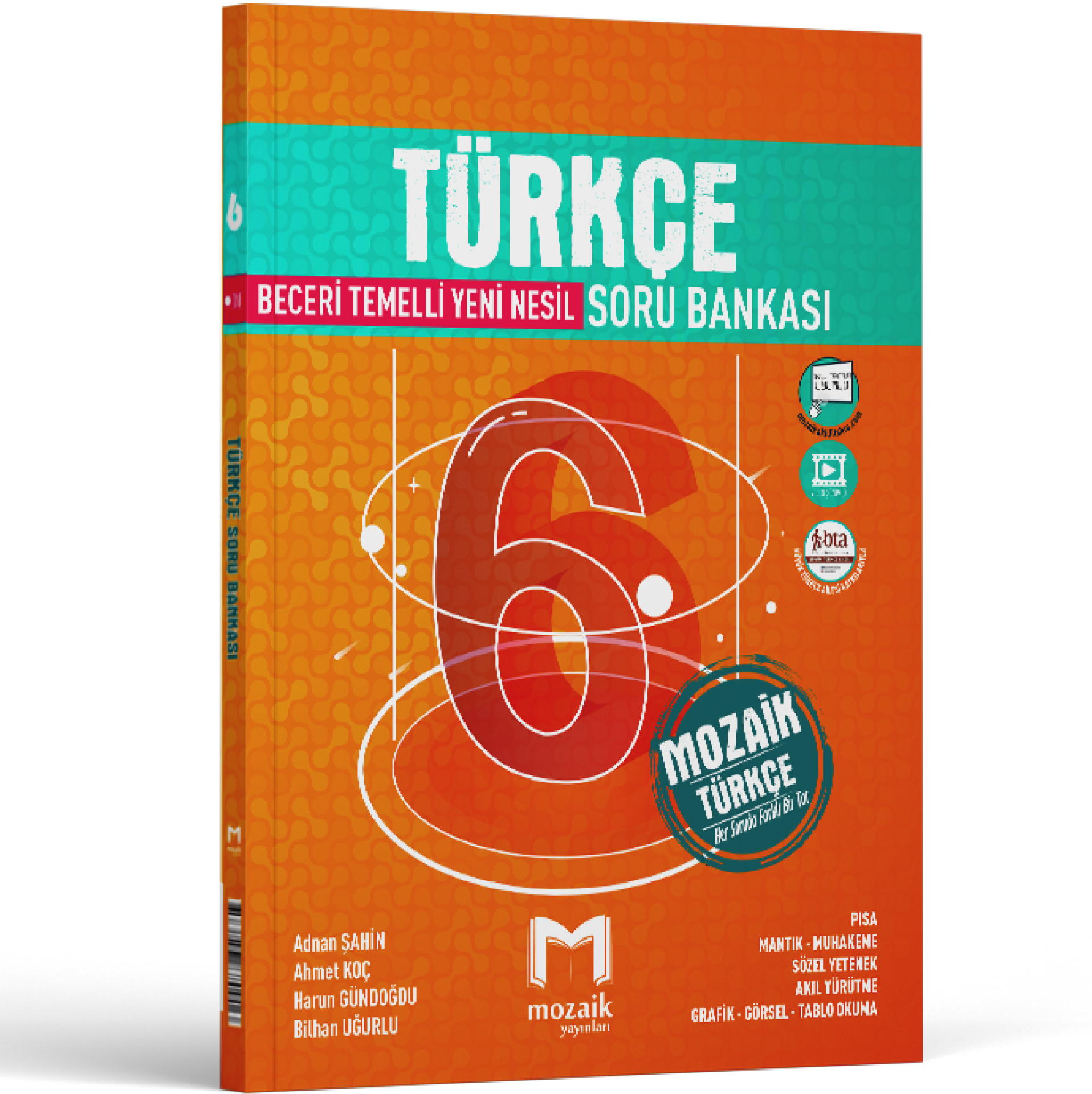 Mozaik Yayınları 6.Sınıf Türkçe Soru Bankası