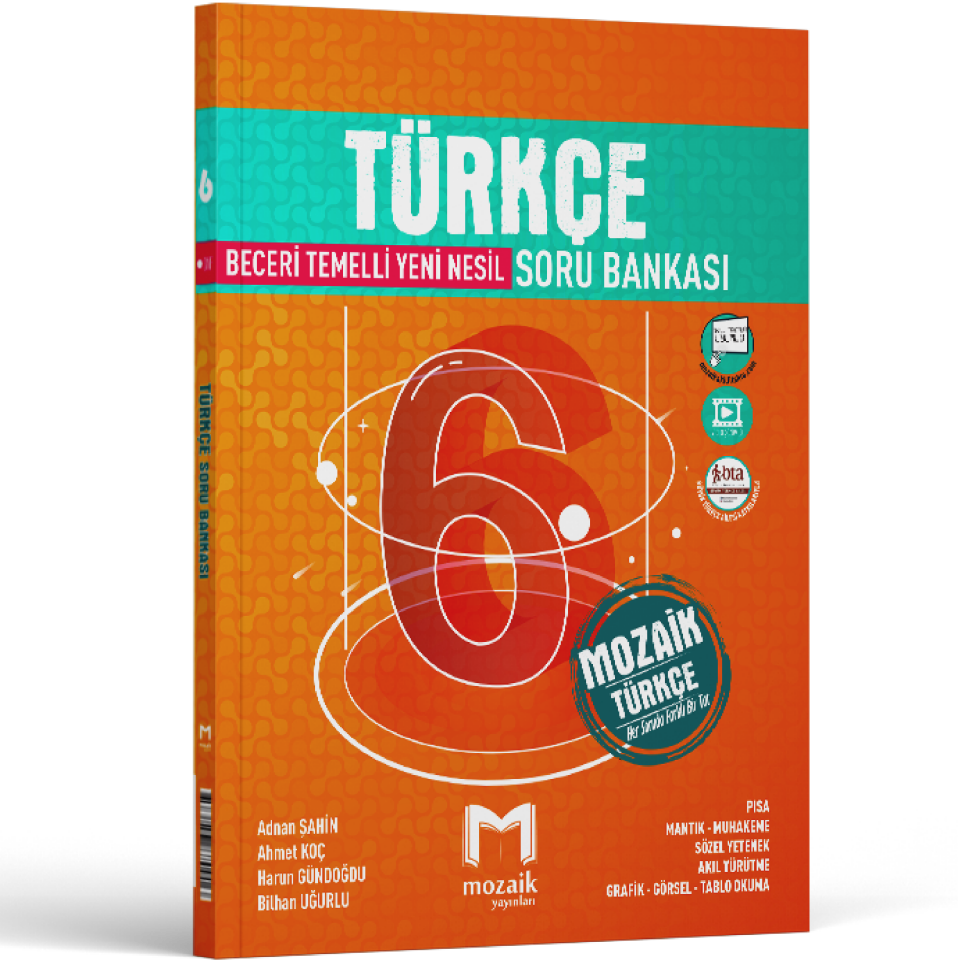 Mozaik Yayınları 6.Sınıf Türkçe Soru Bankası