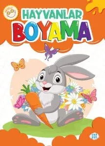 Dokuz Yayınları Neşeli Hayvanlar Boyama