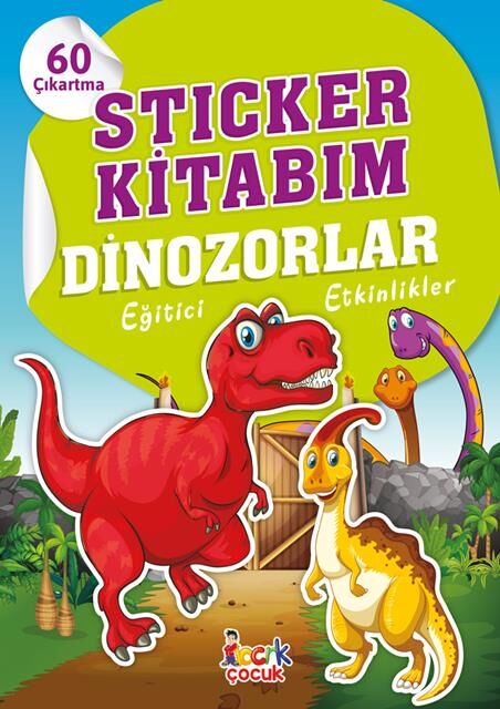 Bıcırık Yayınları Sticker Kitabım Dinozorlar 60 Çıkartma Eğitici Etkinlikler