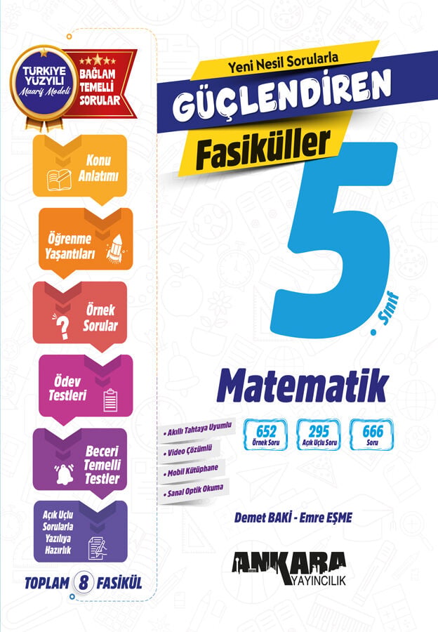 2027 Ankara Yayıncılık 5.Sınıf Matematik Güçlendiren Fasiküller