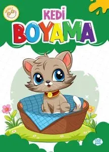Dokuz Yayınları Neşeli Kedi Boyama