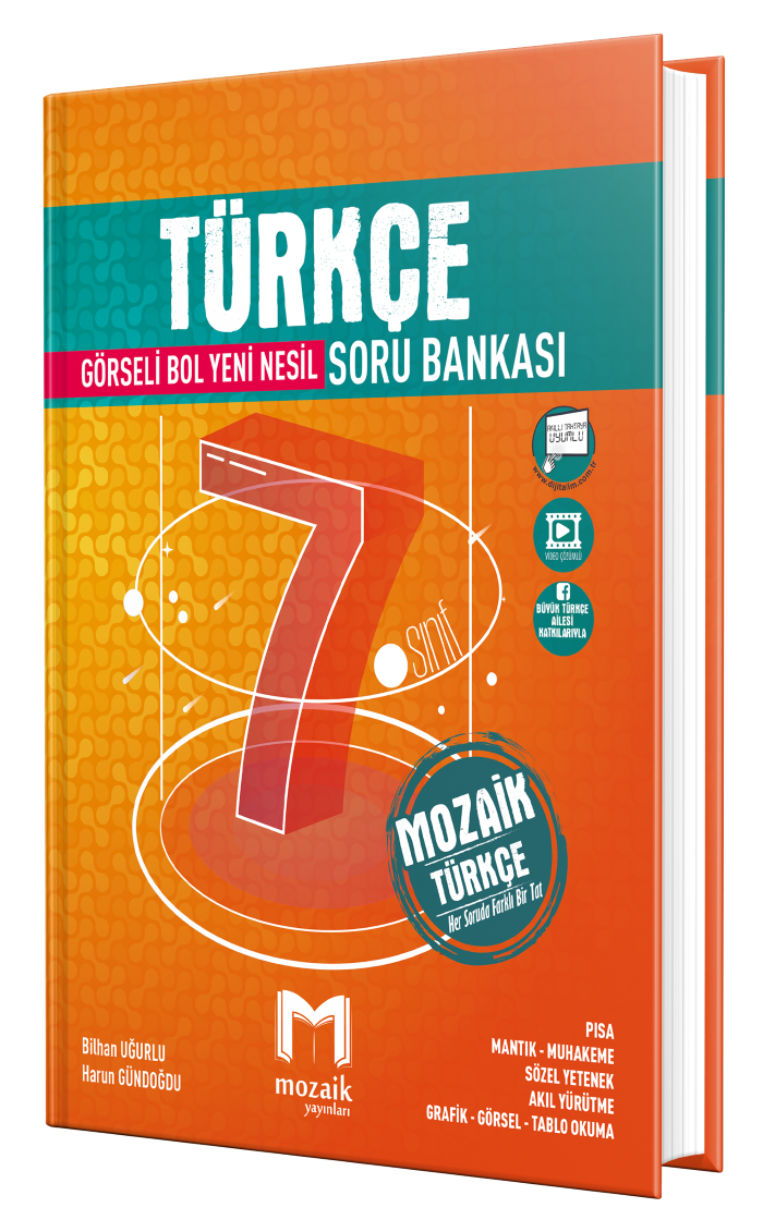 Mozaik Yayınları 7.Sınıf Türkçe Soru Bankası