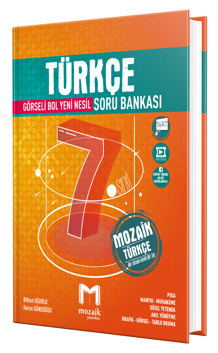 2026 Mozaik Yayınları 7.Sınıf Türkçe Soru Bankası