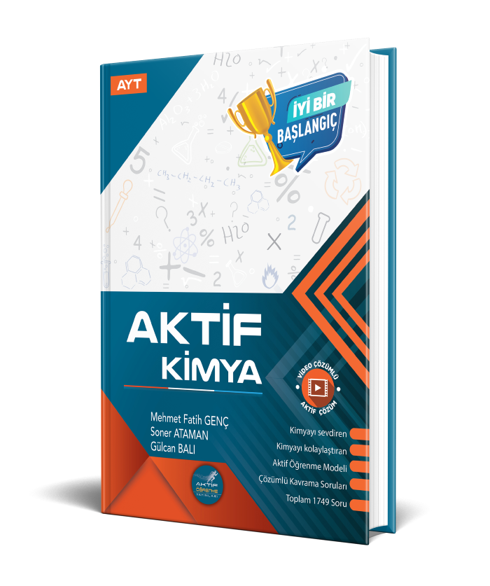 Aktif Öğrenme Yayınları Ayt Kimya Soru Bankası 0'Dan Başlayanlara 2026